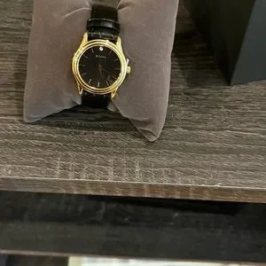Bulova | Jewelry | Women Bulova Watch Black Calfskin Leather  display picture 2